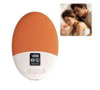 Mini Pillow Speaker for Sleeping, Under Pillow Speaker with Built-in White Noise, Deep Base Flat Sound Machine USB Recharging White Noise Speakers for Sleep and Bedtime Entertainment (Orange)