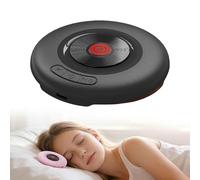 Mini Pillow Speakers for Sleeping, Bluetooth Sleep Pillow Speaker, Portable Under Pillows Speaker with White Noise & Timer Wireless Sleep Aid for Adults Women Men (Black)