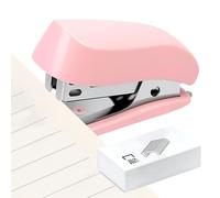 Mini Pin Machine,12 Sheets Small Cute Desk Pin Machine,Portable Paper Binder For Study Room Office | For Outdoor Travel School