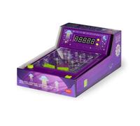 LEGAMI - Pinball Arcade - Galactic Race Vintage Game with Dual Control Lever Electronic Score Counter, Sound and Light, Works with AA Batteries (Not Included)