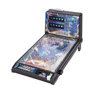 Mini Pinball Game Machine - Indoor Shooting Toy with Light and Scorekeeper, Retro Arcade Game for Teens and Adults