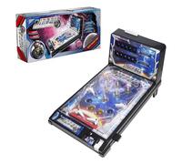 Mini Pinball Machine Electronic Tabletop Arcade Pinball Game Retro Desktop Birthday Pinball Gifts Toy with Light Sound Digital Scoreboard