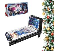 Mini Pinball Machine, Electronic Tabletop Toy, Parent-Child Puzzle Pinball Games, Retro Arcade with Lights and Sounds, 42 x 24.5 x 27 cm