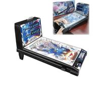 Mini Pinball Machine For Kids, Electronic Tabletop Pinball Toy, Puzzle Pinball Game Favor, Home Arcade With Scoreboard, Light And Sound, Christmas Space Pinball Game