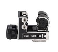 Mini Pipe Cutter, C Type Tube Cutter, 3 to 28mm Stainless Steel, Compact and Ergonomic Design - Precise Clean Cut, Knurled Feed Screw, Ideal for Small Space Plumbing