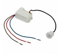 Mini PIR Ceiling Motion Sensor Light Switch with 360° Detection Angle, Adjustable Sensitivity up to 6 m, Day/Night Mode, Delay 5s-8min