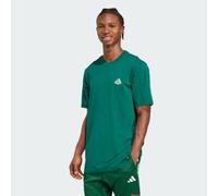 adidas Mini Pizza Graphic Tee, Green, Size S, Men Green