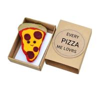 Mini Pizzas Figures Small Plush Felt Cute Halloween Decoration Toys