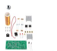Mini Plasma Speaker Kit - 15W DIY Coil Electronics Kit for Educational Experimentation, DC 15-24V Input, 3.5mm Audio Input, PCB Size 40×8