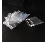 Mini Plastic Bags 400pcs 4 * 6cm Transparent Seal Jinyonbag Small Zipper for Jewelry Supplies, Beads, Screws, Vitamin Heavy Duty Thicken 160μm