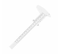 Mini Plastic Caliper,150mm Vernier Caliper,Double Scale Ruler,Plastic Sliding Measure Tool Gauge For School Caliper Vernier