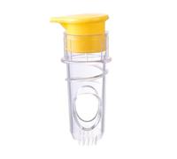 Mini Plastic Manual Citrus Juicer - Easy Orange & Lemon Juice Extractor for Kitchen Use(Yellow)