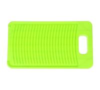 Mini Plastic Washing Scrub Board for Shoes and Small Items | Light Green, Portable Lightweight Design, Travel Use, Efficient Cleaning for Camping Trips