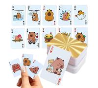 Mini Playing Cards - Mini Card Game, Pocket Playing Cards, Waterproof Table Game - Family Party Card Games - For Adults Magicians Family Meetings Collectors Traveling