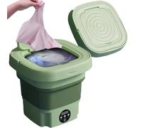 Mini Plegable 8L | Compacta para Calcetines y Ropa Interior | Cubo Portátil de Alta Capacidad, Lavadoras Automática