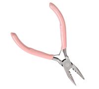 Mini Pliers fo Hair Extension Tools - 3-Hole Design, Micro Loop Tongs for Beads and Loop Tools - Precision Pliers for Hair Extension Removal and Installation - Non-Slip Handles and Ergonomic Handles