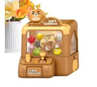 Mini Plush Catcher for - Gashapon Candy Dispenser | Small Home Clamp Machine | Battery Game for Boys Girls Party Class, 3xAA Not Included