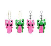 Mini Plush Keychains Bulk - Small Stuffed Animal Keyring, Cute Plushie Key Chain for Backpacks, Stuffed Animal Keychains
