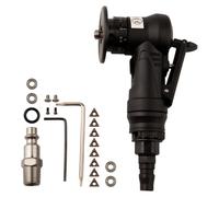 Mini Pneumatic Chamfering Machine for Metal Trimming - 30000RPM Air Tool with 8C Angle Inserts & 4 Bearings, Adjustable Depth 0.1-0.9mm, for Steel and Aluminium Bevelling, Deburring, Rust Removal