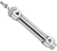 mini Pneumatic Single Rod, CDM2B 20mm Bore Mini Air Cylinder 25-300mm Stroke Magnetic Double Acting Single Rod(75mm Stroke)