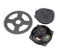 Mini Pocket Bike 49cc Drive System T8F Chain Gear Box Rear Sprocket | Aluminum alloy,54 teeth,141mm diameter,26mm inner diameter,fits 47cc 49cc 2 stroke minimoto pocket bike ATV quad go