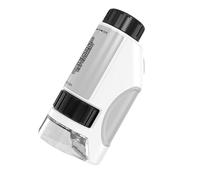 Mini Pocket Microscope - Led Magnification Tool, Beginner Microscope with Light Source, Portable Science Kit with Durable Design, Educational Exploration for Kids, Learning, Microbiology Observation