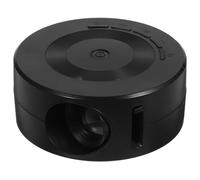 Mini Pocket Projector Supported Phone Mirroring 1080p for Entertainment | ABS Glass Build, Black Finish, Tablets Smartphones, Hotel Stays and Camp Movie Viewing