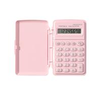 Mini Pocket Size Calculator, Small Calculator with Lid, Desk Calculator for Students - Teachers, Professionals, Traders, Exam Candidates and Classroom Use