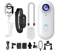 Mini Pocket Sports Camera - 1080P HD, 120° Wide Angle, Magnetic Mount & 360° Rotatable Clip - Suits Surfing, Hiking, Pet Perspective Recording