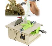 Mini Polishing Machine for Jewelry Gemstone Wood Rock Crafting - Multifunctional Grinding Tool for DIY Hobbyists