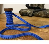 Mini Pom pom Bobble Trim Fringe Pompom Trimming - 5mm Size - 23 Colours (Sold by The metre) #E (Royal Blue)