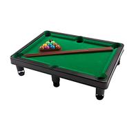 Mini Pool Table Set Portable Small Tabletop Billiards Game with 2 Sticks, 16 Balls and Triangle for Travel Party