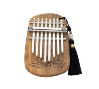 Mini Portable 8 Key Thumb Piano Instrument Thumb Piano Rosewood/Camphor Wood Piano African Finger Piano With Lanyard,tutorial Book,tuning Hammer for Children Adult B