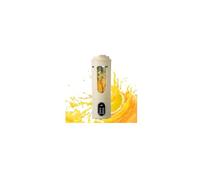 Mini Portable Blender, Personal Blender for Shakes and Smoothies, USB Rechargeable Personal Juice Maker for Fruits, Compact Juice Mixer Machine for Kitchen, Office, Gym (Yellow)