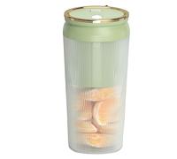 Mini Portable Blender, USB Charging Juicer Cup, Multifunctional Automatic Small Fruit Squeezer, 4 Blades Blender, 10oz for Smoothies, Shakes, Fruit Juice, Home Kitchen Dormitory