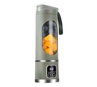 Mini Portable Blender, USB Rechargeable Smoothie Maker, Electric Fruit Juicer Cup, Personal Juicing Blender for Shakes & Smoothies, Compact Kitchen Mixer for Travel & Home Use (Green)