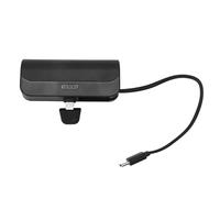 Mini Portable Charger Power Bank with Type C Cable for iOS Phones Outdoor Emergency Charging Compact Lightweight ABS Plastic Housing 32g 82mm