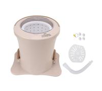 Mini Portable Dehydrator High Speed Manual Hand Drawstring Clothes Dryer for Dormitory Travel ABS PP Material 4100g (Apricot)