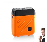 Mini Portable Electric Shaver with 360° Rotation for Powerful Wet/Dry Shaving - Travel-Friendly, No Residue, 1-Second Smooth Finish, Gentle on Skin for Home or On-The-Go Use (C)