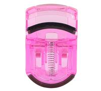 Mini Portable Eyelash Curler Clip Eyelash Curling Cosmetic Tools Portable ABS Material (Pink)