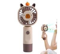 Mini Portable Fan,Pocket Capybara USB Charging Fan with 5 Level | Cute Hand Cooling Fidget - for Travel Camping Beach Summer Outdoor Commuting Office Vacation Road Trip