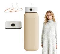 Mini Portable Foldable Clothes Dryer, Compact Electric Drying Machine for Light Clothes, Underwear with Dry Bag, Quiet Clothes Dryer with Adjustable Timer for Travel, RV, Home, Apartment (1Pc)