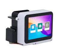 Mini Portable Gun Handheld Inkjet Printer 28 Languages HD Touch Screen Compact Design Type C Interface for Carton Box Wood Cloth Plastic with 4 CUP