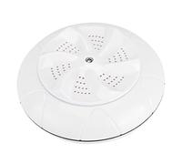 Mini Portable Home Travel Washing Machine, Small Ultrasonic Turbo Washing Machine (White)
