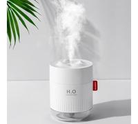 Mini Portable Humidifier, Ultrasonic Cool Mist Air With 2 Modes, High Capacity of 500ml Water Tank, Auto Shut-off, Usb Desktop, Super Quite With Night Light For Baby, Plants, Bedroom, Office, Travel