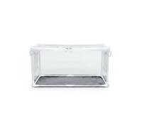 Mini Portable Indoor Greenhouse Transparent 50cm*25cm*25cm Top Opening | Transparent Small Tabletop Plant Tent for Starting & Plant Propagation, Humidity Dome