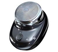 Mini Portable Men's Electric Razor - Rotary Replacement, USB Rechargeable, Wet & Dry, Waterproof for Home, Car, Office