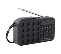 Mini Portable Pocket FM Radio Solar Charging USB TF Card FM Bluetooth-compatible Receive G9L5 Speakers Radio Play Suppo