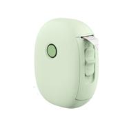 Mini Portable Printer Bluetooth Wireless Pocket Label Machine Home Learning Can Stick Label Paper,for Text Date Label(Green)