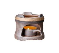 Mini Portable Roasting Tea Stove Set - Food-Grade Heat-Resistant Tea Roaster with Non-Slip Base & Stand, Compact Design for DIY Loose Leaf Tea Roasting, Home Tea Ceremonies & Outdoor Camping (D)